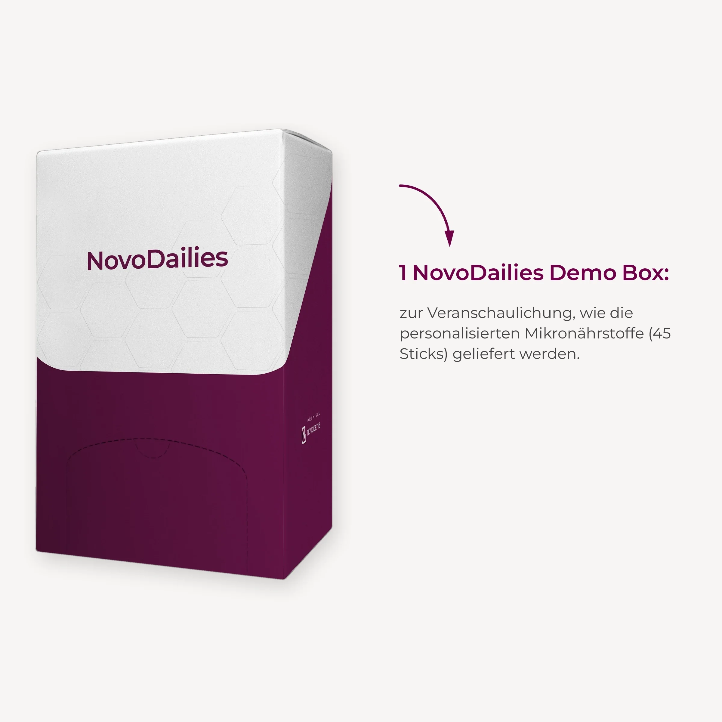 Eine NovoDaily 45-Tages-Demobox
